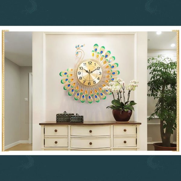 Horloge murale design moderne créative pour salon et chambre à coucher 714 5dc16a