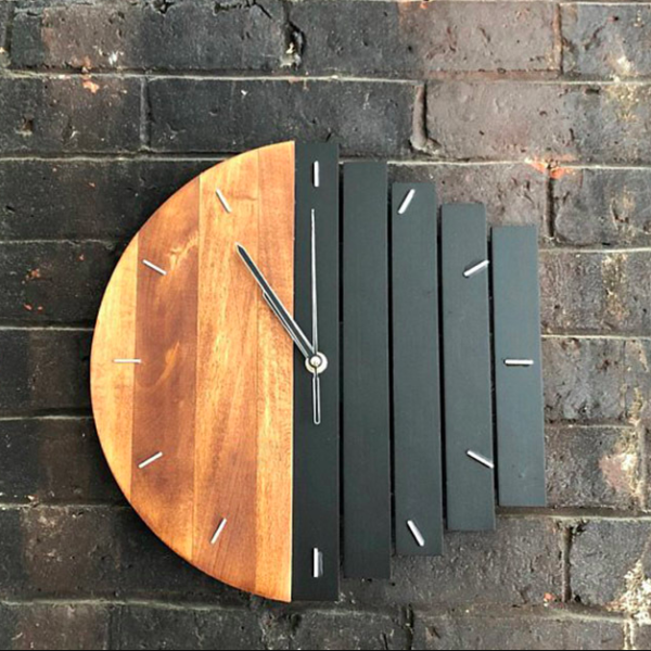 Horloge murale en bois style moderne Capture décran 2022 02 13 à 16.51.24