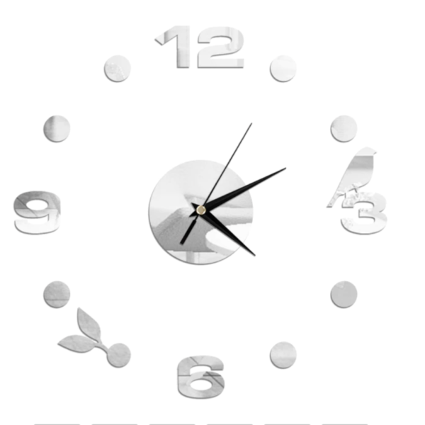 Horloge murale autocollante avec motifs d'oiseaux Capture décran 2022 02 21 à 14.20.33