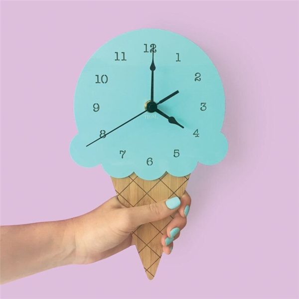 Horloge murale crème glacée 174 00dec4