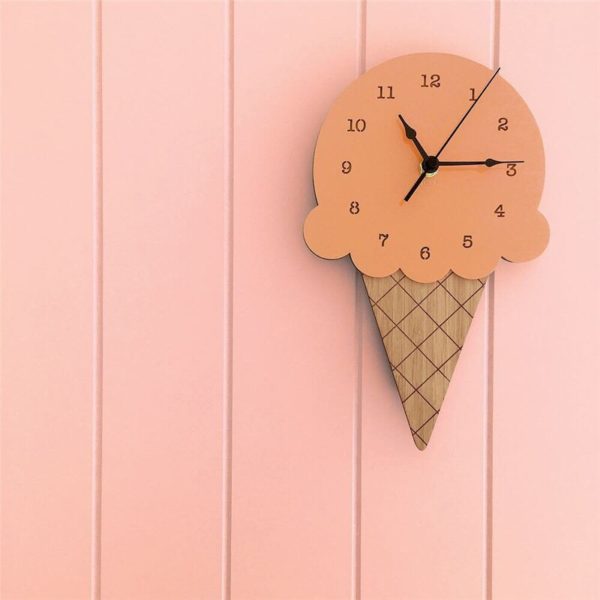Horloge murale crème glacée 174 efd174