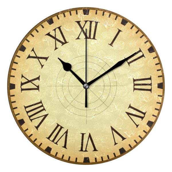 Horloge murale chiffre romain à motif personnalisé 2112 fe1f6c