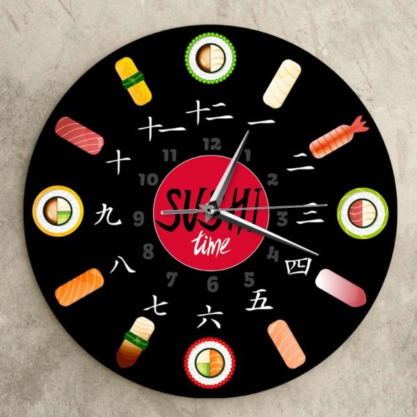 Horloge murale design sushi 2220 c75425
