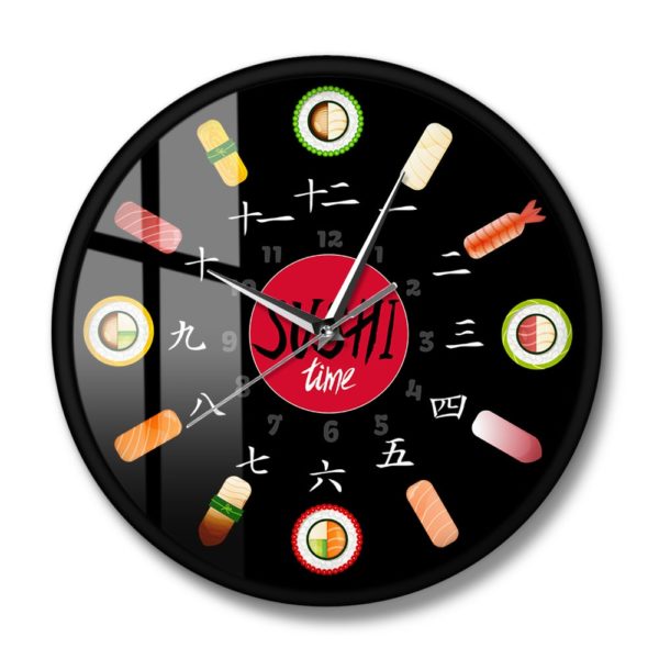 Horloge murale design sushi 2220 d70771
