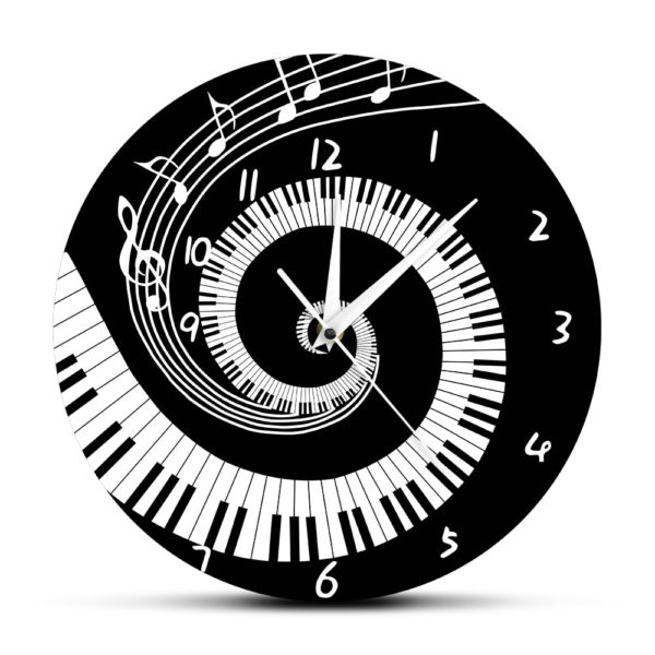 Horloge tourbillon touches de piano 228 09f305