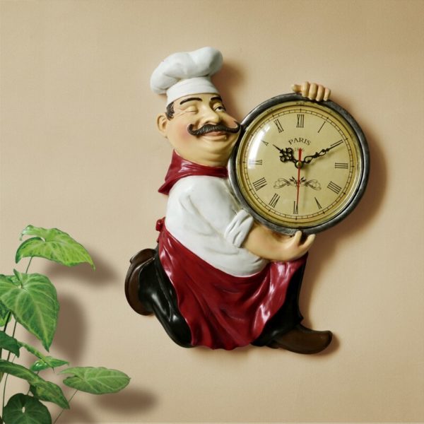 Horloge cuisine vintage chef 2442 0e17a0