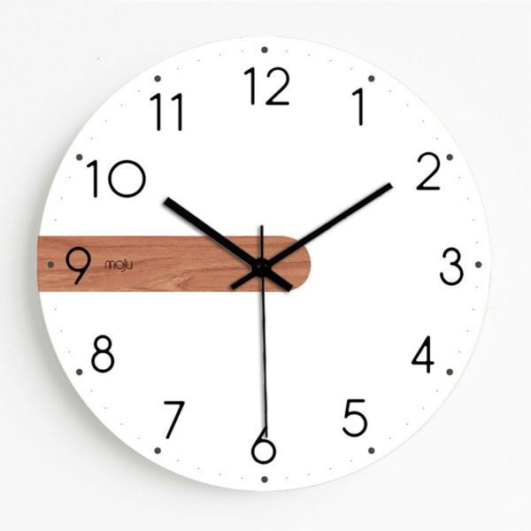 Horloge nordique moderne en bois 2572 1d6884