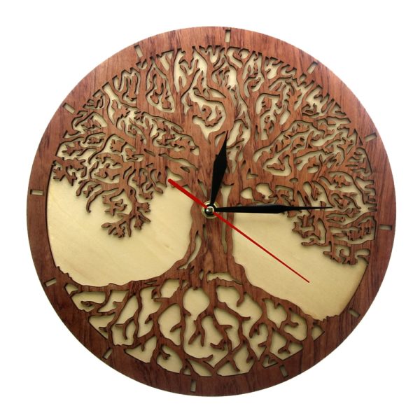 Horloge arbre de vie en bois 2602 5543c6