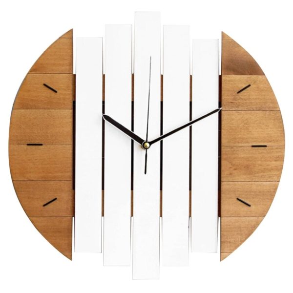 Horloge murale en bois xylophone 2670 40ab51