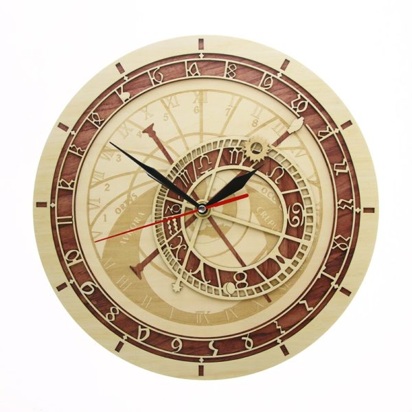 Horloge astronomique en bois 2687 3d37bb