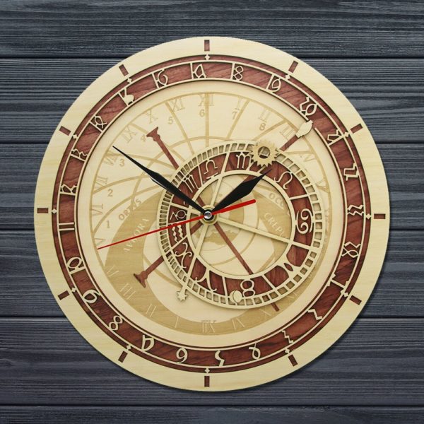 Horloge astronomique en bois 2687 9f19d6