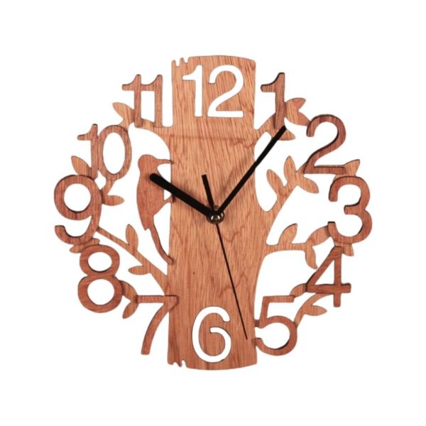 Horloge en bois en forme d'arbre 2695 afbf1a