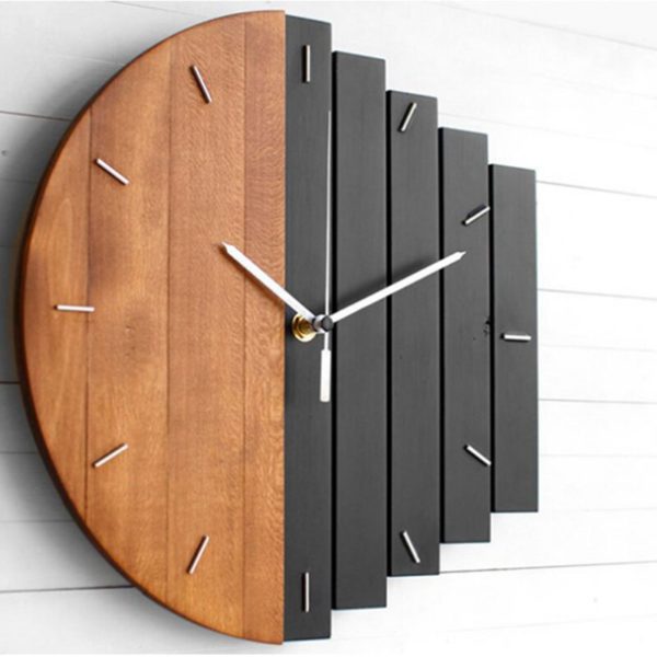 Horloge murale en bois style moderne 2706 f444e0