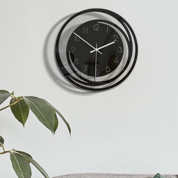 Horloge murage décorative transparente 3000 10dfc5