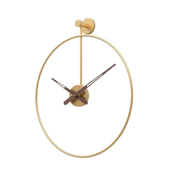 Horloge ronde minimaliste en métal 4743 90d316