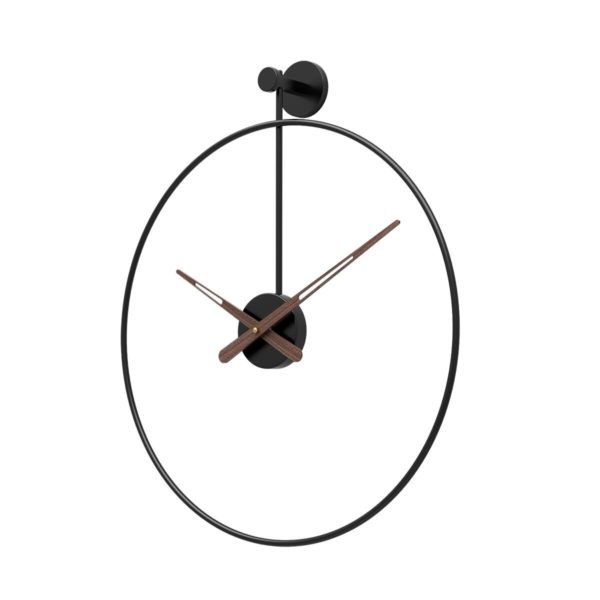 Horloge ronde minimaliste en métal 4744 03c5d1