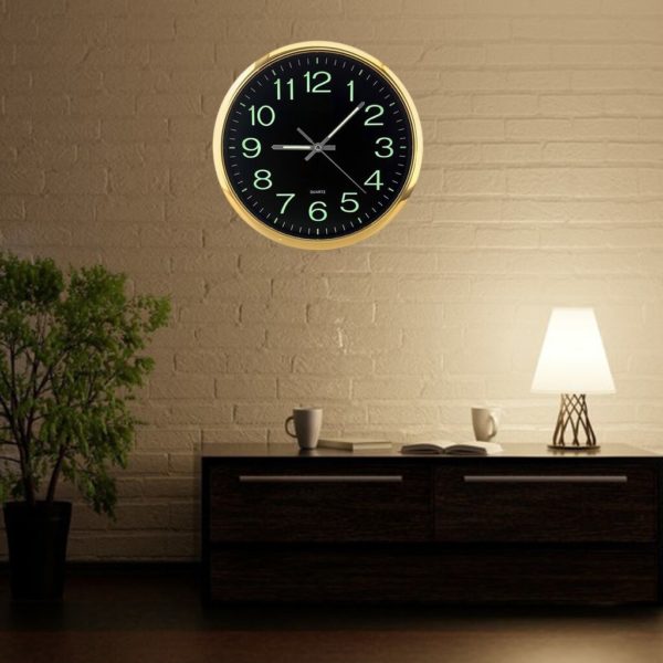 Horloge murale classique lumineuse fluorescente 4824 856861