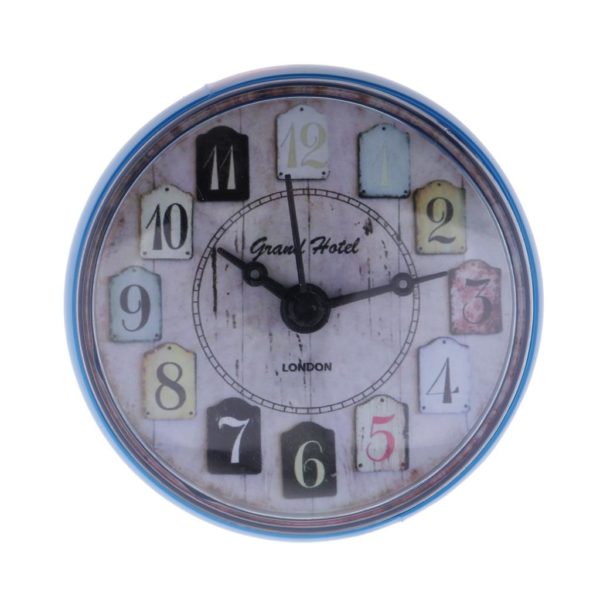 Mini horloge murale en silicone pour salle de bain 6588 22c2b3