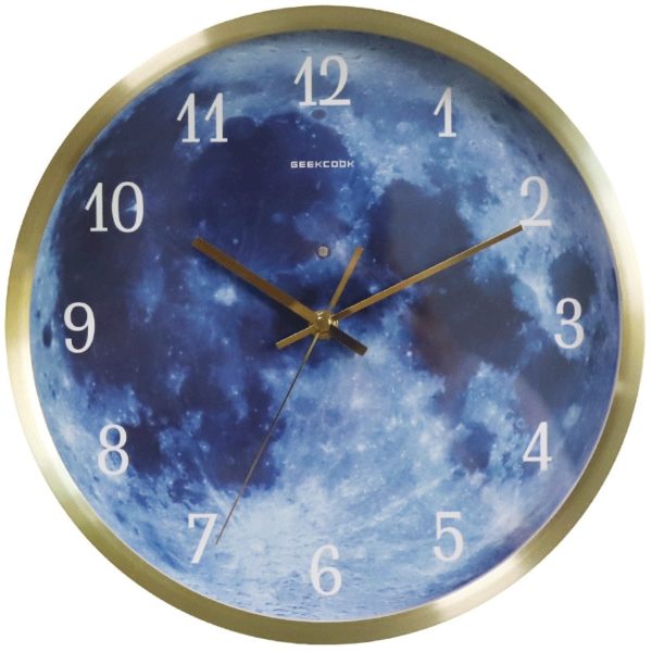 Horloge murale lumineuse lune 6894 9fd513