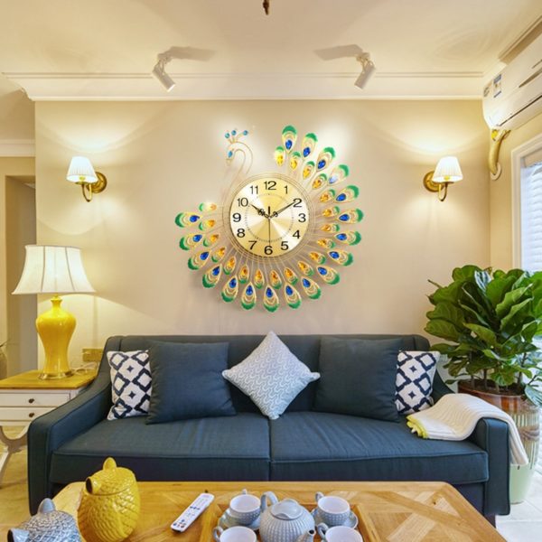 Horloge murale design moderne créative pour salon et chambre à coucher 714 dde27b