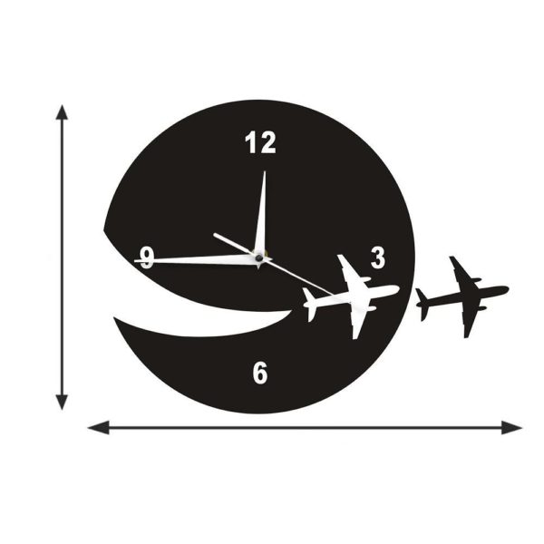 Horloge murale aviation design unique 7948 f3619e