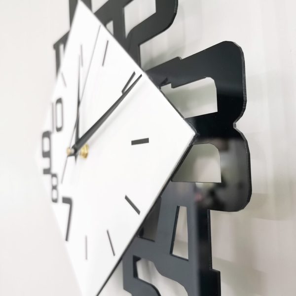Horloge murale décorative pendulaire à grands chiffres 8059 c3144b