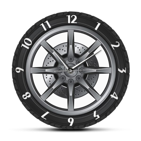 Horloge murale roue de voiture 8191 a4728b