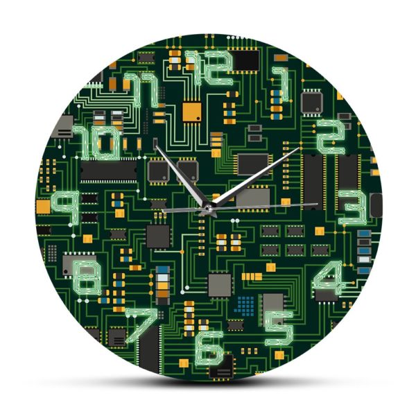 Horloge murale circuit électronique 8216 68e52f