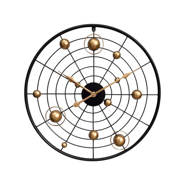 Horloge murale planètes en métal 8255 be446b
