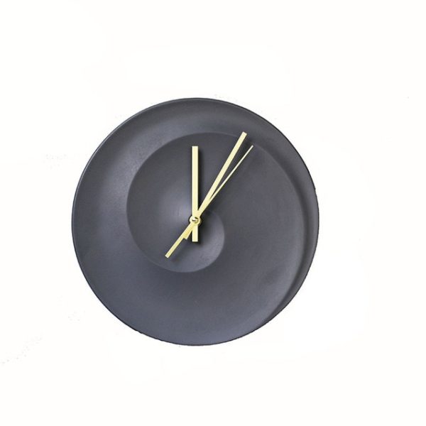 Horloge scandinave design en ciment 8370 0b28df