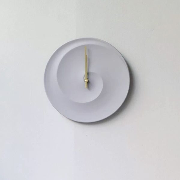 Horloge scandinave design en ciment 8370 7f580e