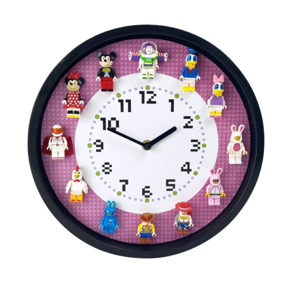 Horloge murale 3D de personnages Disney pour enfant 11474 op7eve