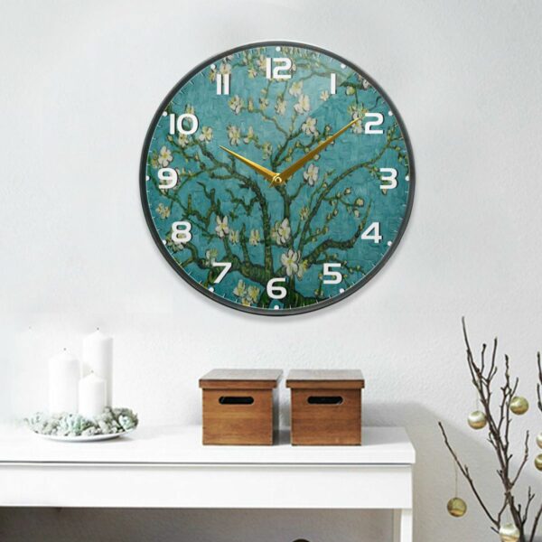 Horloge murale arbre Van Gogh 13418