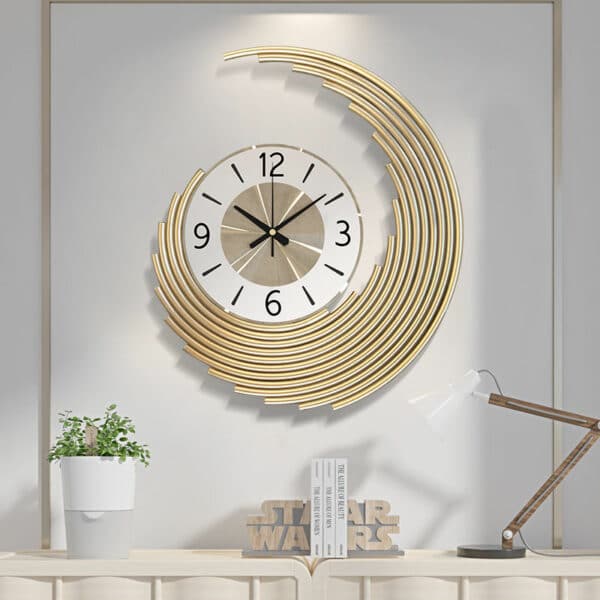 Horloge murale moderne minimaliste créative