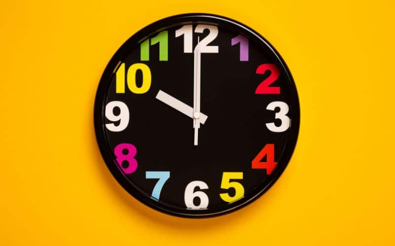 La psychologie des couleurs : Le choix de la couleur de votre horloge murale
