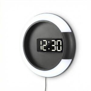 Mini horloge numérique pour la salle de bain • Univers salle de bain