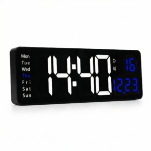 Grande horloge digitale à rétro éclairage 1