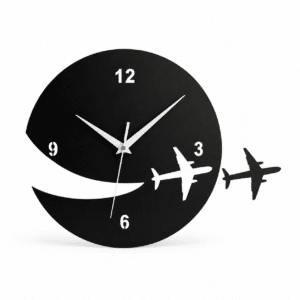 Horloge murale aviation design unique