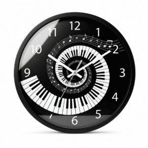 Horloge tourbillon touches de piano