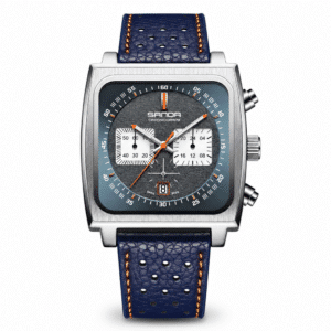 Montre Carrée Homme Étanche et Confortable