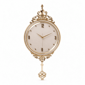 Horloge Ancienne Murale Silencieuse Luxueuse