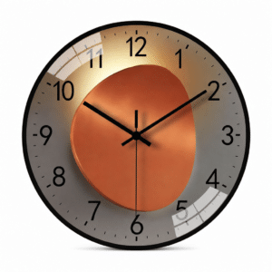 Horloge Murale Style Vintage Effet Lumineux